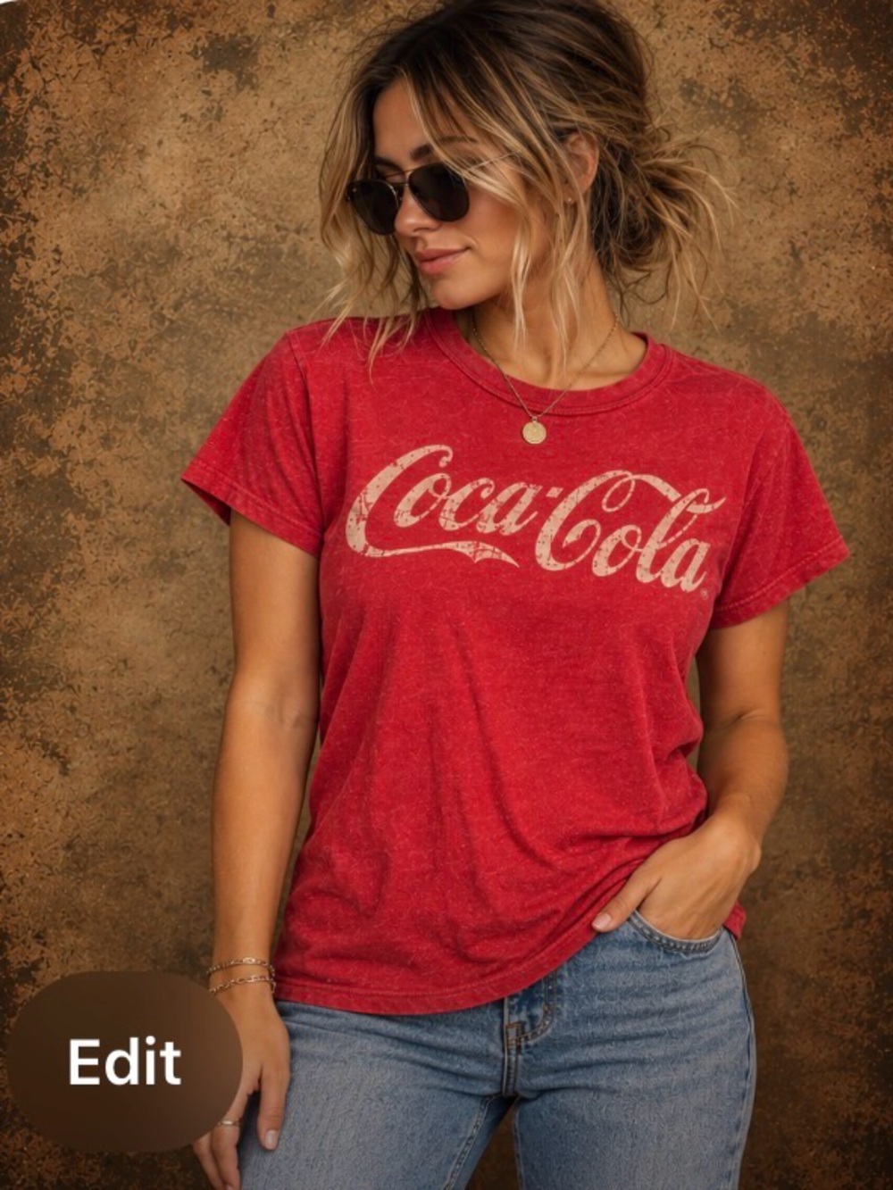 Coca Cola Red Women's Logo Tee